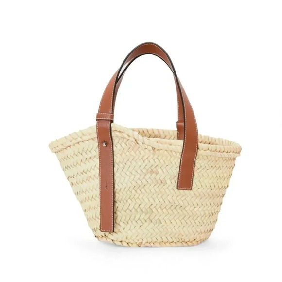 Loewe  SMALL RAFFIA Tote in Tan - Picture 5 of 15